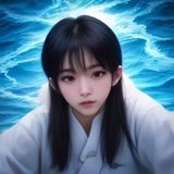 王浩然，亚洲狠用户体验研究员，戴眼镜认真阅读屏幕的侧面照